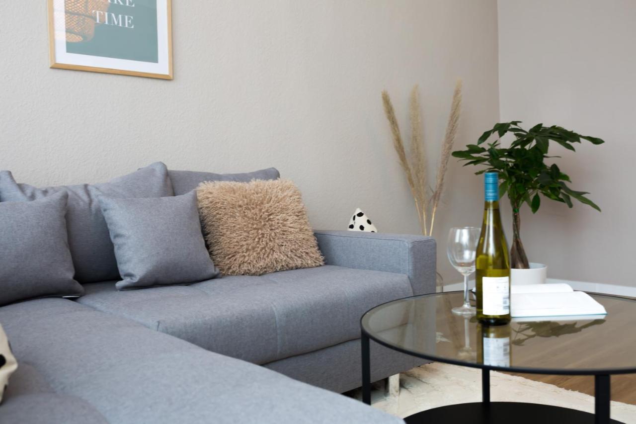 Modernes Apartment Lieblingsfleck I 2 Schlafzimmer I 4 Betten I Zentrumsnah Eberswalde Kültér fotó