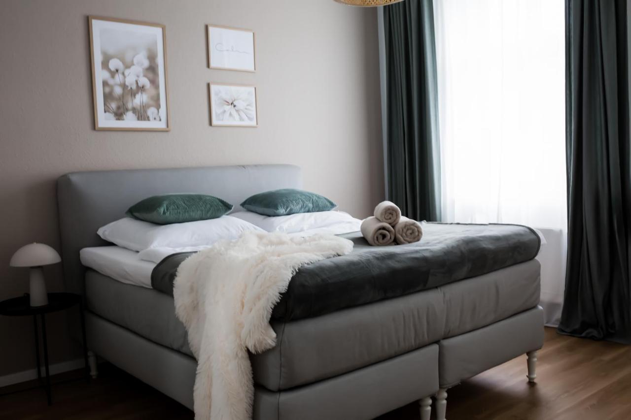 Modernes Apartment Lieblingsfleck I 2 Schlafzimmer I 4 Betten I Zentrumsnah Eberswalde Kültér fotó