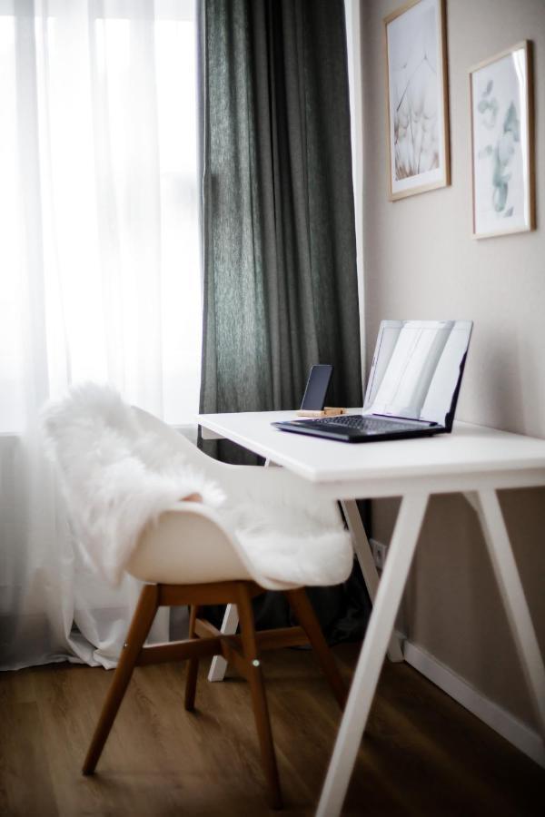 Modernes Apartment Lieblingsfleck I 2 Schlafzimmer I 4 Betten I Zentrumsnah Eberswalde Kültér fotó